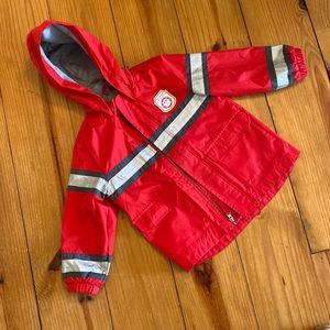 Carter’s fireman rain jacket